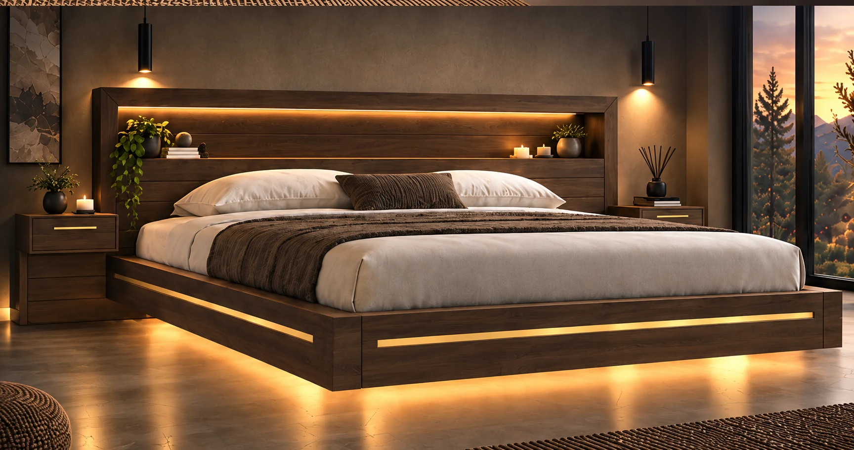 Oak & Alba Gallery bed — latest approved master