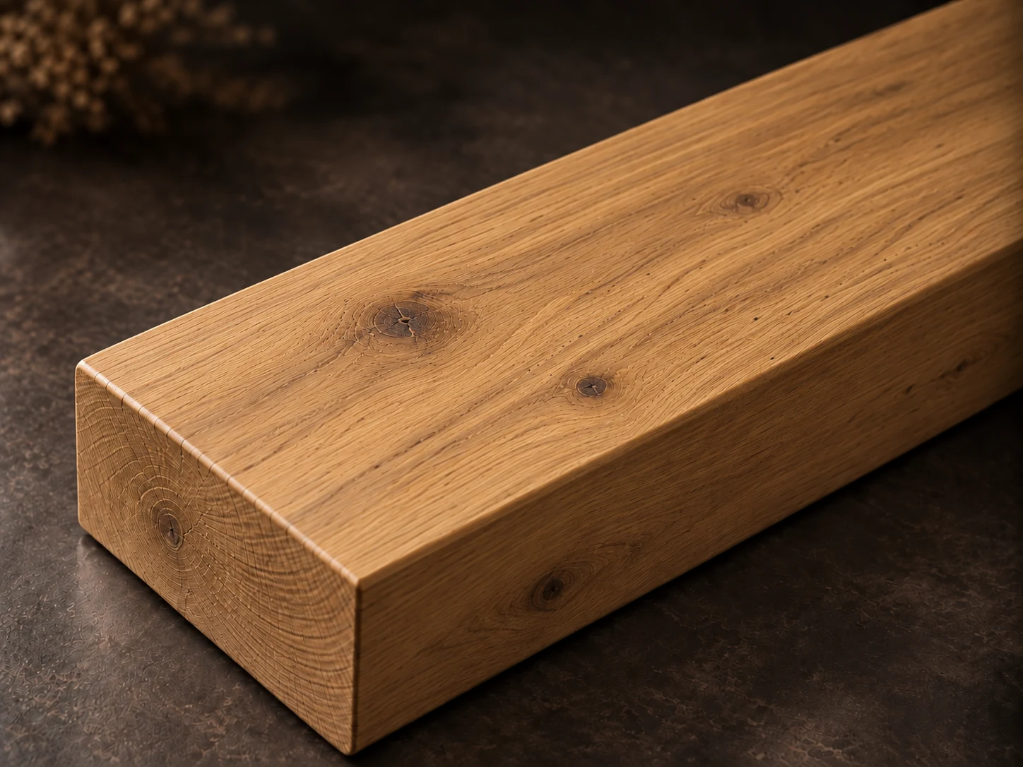 Golden Oak solid timber length