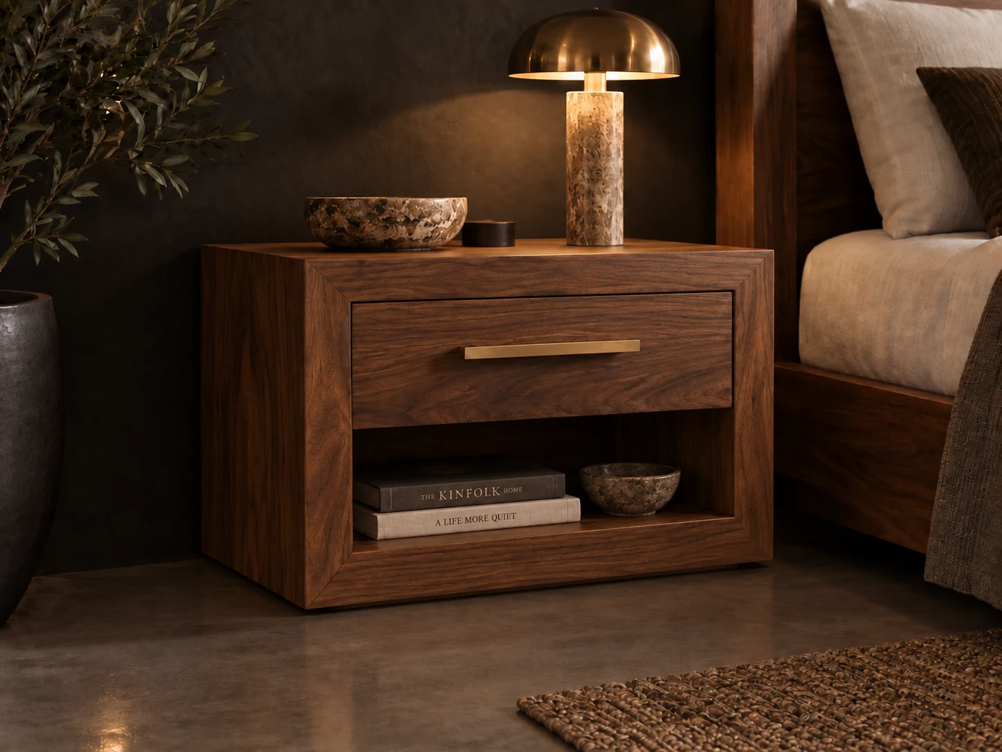 Rowan freestanding bedside furniture