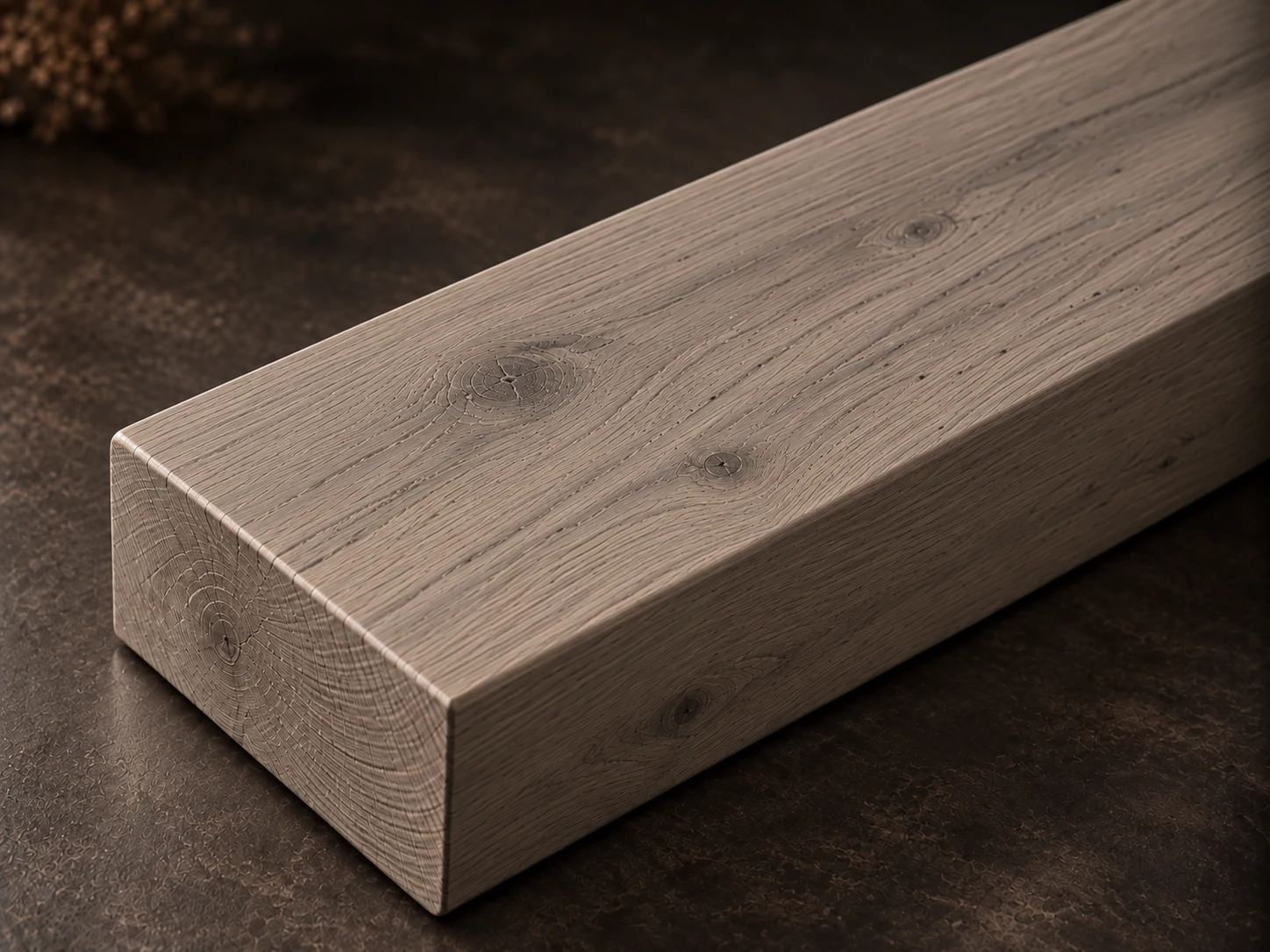 Grey Oak solid timber length